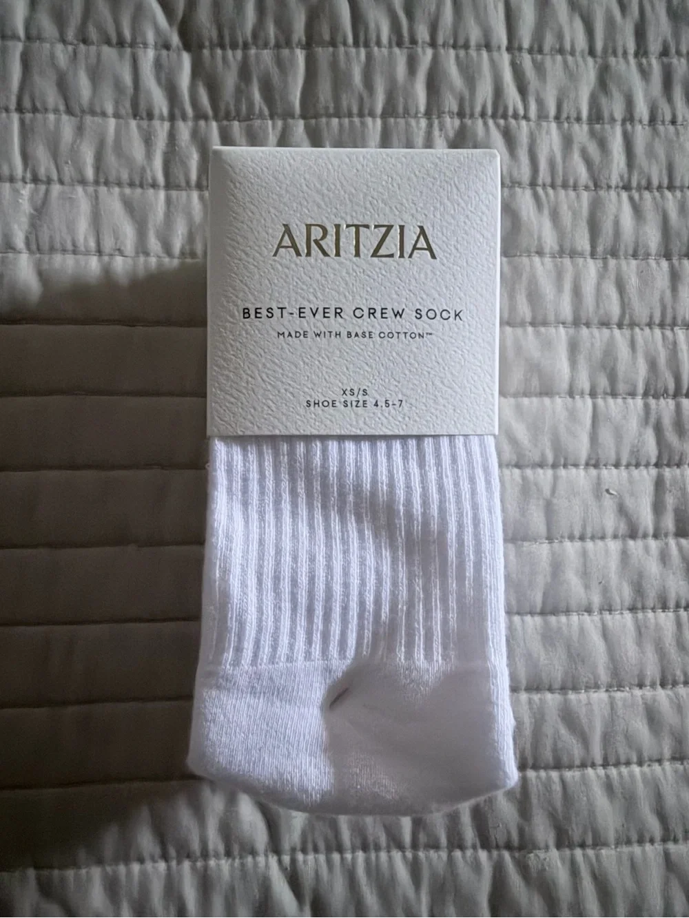 Aritzia Best-Ever Crew Sock 3-Pack